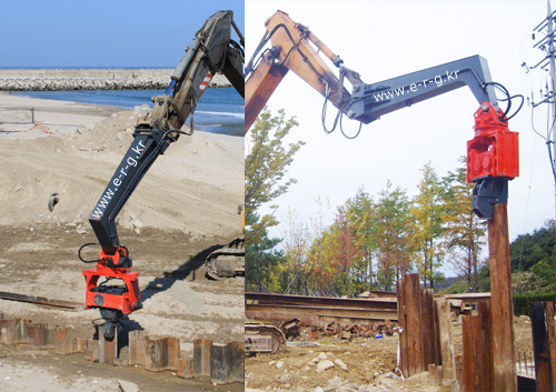 Vibro Hammer Pile Driver