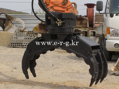 Rotation Type Stone Grapple
