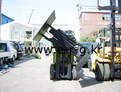 Folklift Attachment Tire Clamp